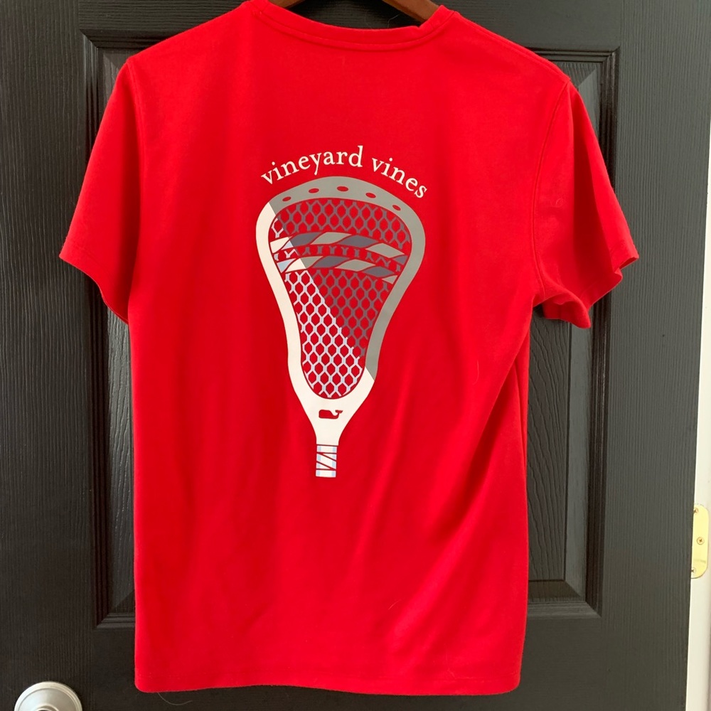 Vineyard Vines Lacrosse LAX tshirt